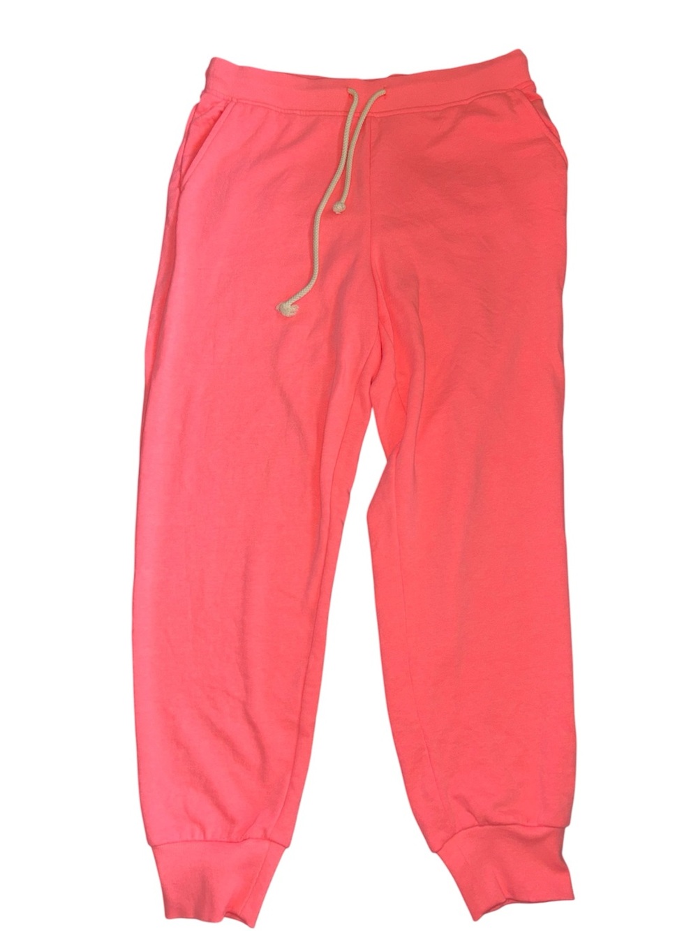 Lou & Grey Salmon Pink Drawstring Joggers